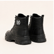 کفش نیم بوت کاپشنی زنانه مدل sneaker - 0110