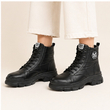 کفش نیم بوت کاپشنی زنانه مدل sneaker - 0110