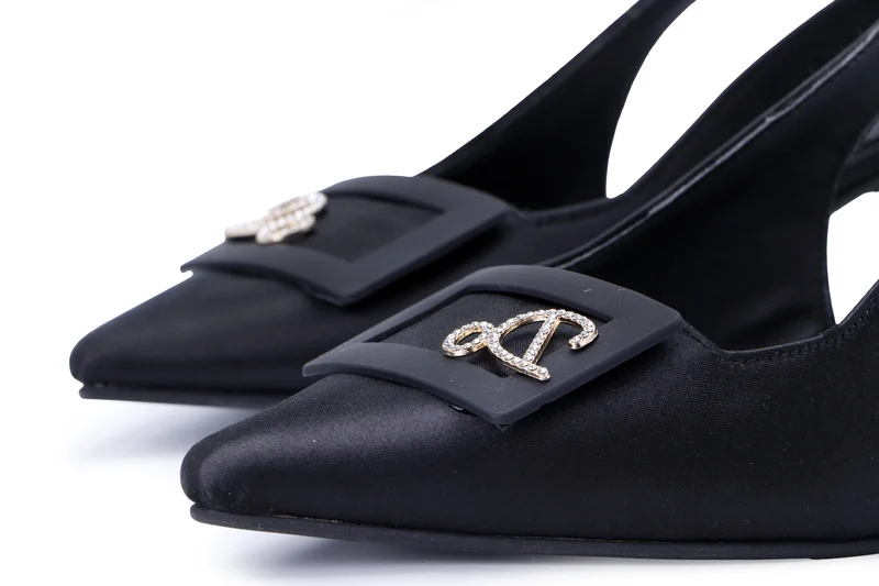 کفش مجلسی زنانه پاشنه دار 5 سانت  مدل 400933 _ sandal valentino