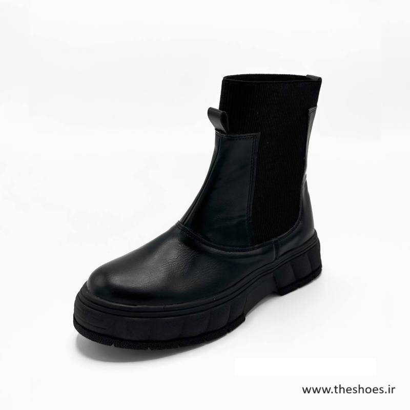 کفش نیم بوت زنانه مدل Flat Ankle Boots - BTCr46
