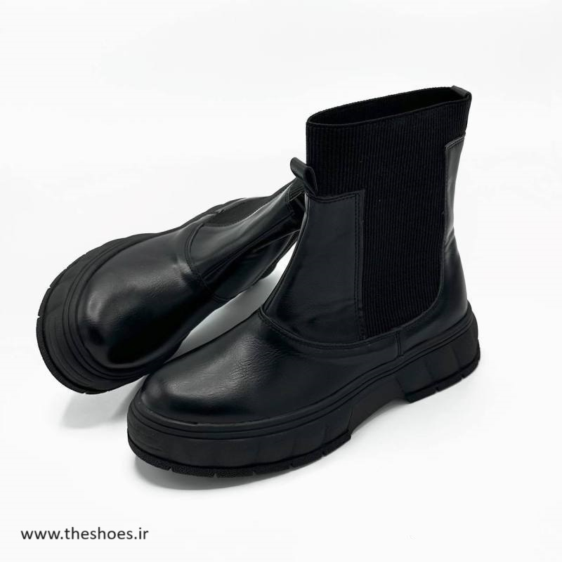 کفش نیم بوت زنانه مدل Flat Ankle Boots - BTCr46