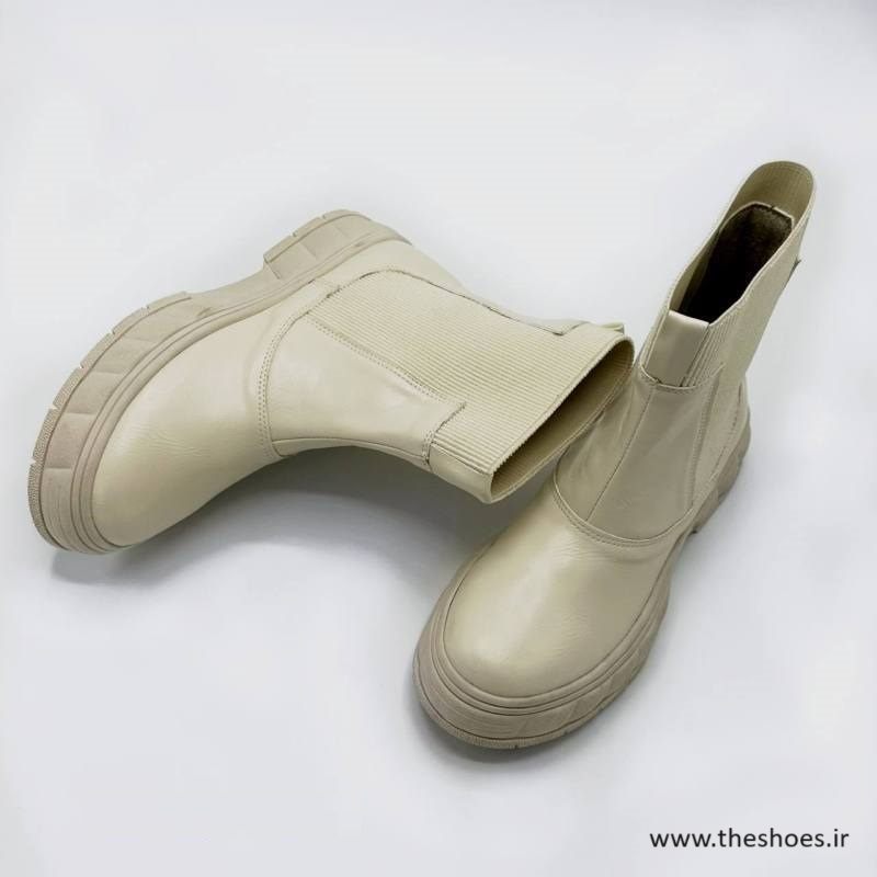 کفش نیم بوت زنانه مدل Flat Ankle Boots - BTCr46