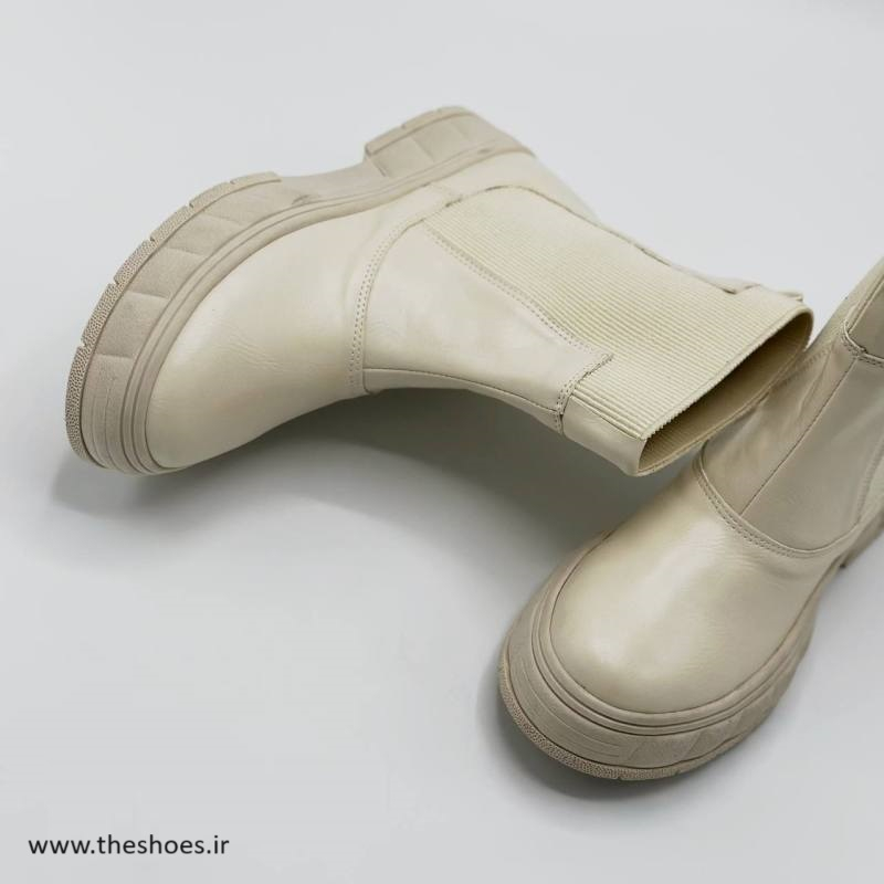 کفش نیم بوت زنانه مدل Flat Ankle Boots - BTCr46