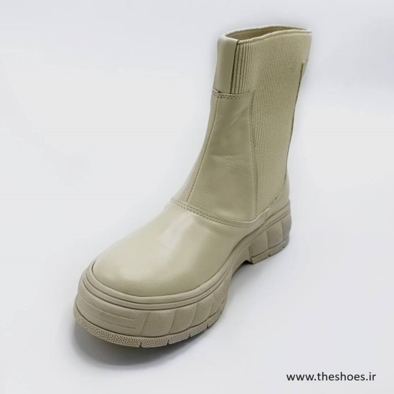 کفش نیم بوت زنانه مدل Flat Ankle Boots - BTCr46