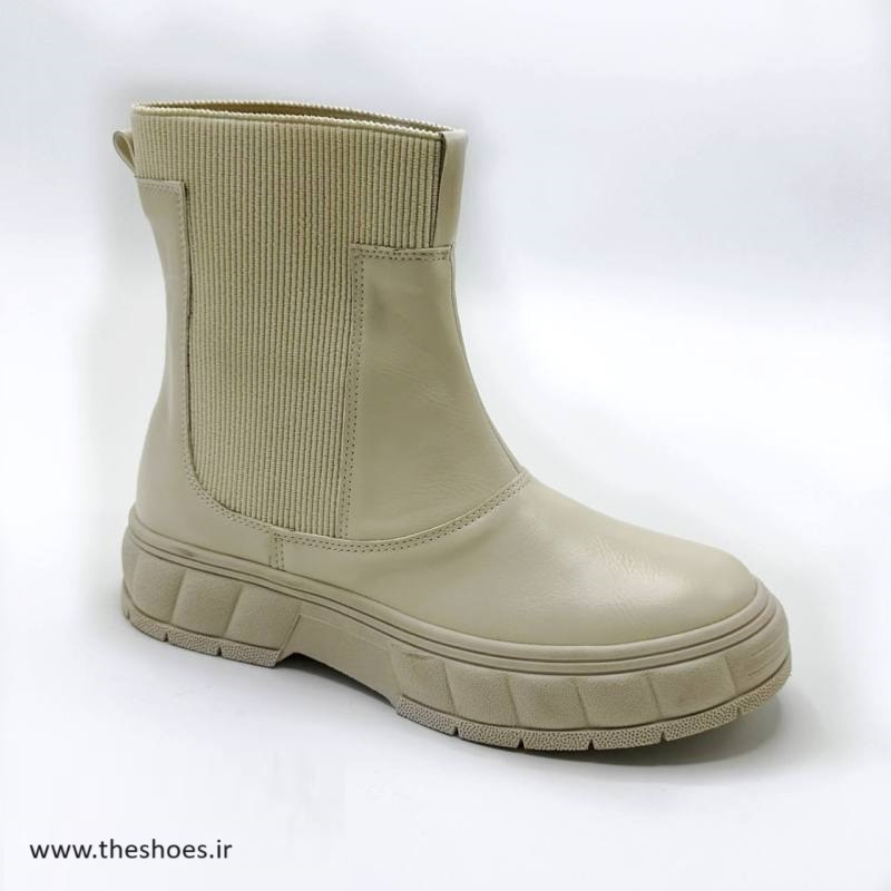 کفش نیم بوت زنانه مدل Flat Ankle Boots - BTCr46