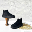 کفش نیم بوت زنانه مدل 00017 - Flat Ankle Boots