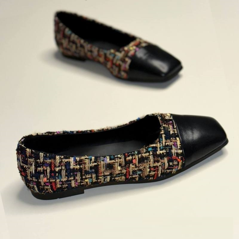 کفش کالج زنانه مدل Stradivarius Flat shoes - FLb42