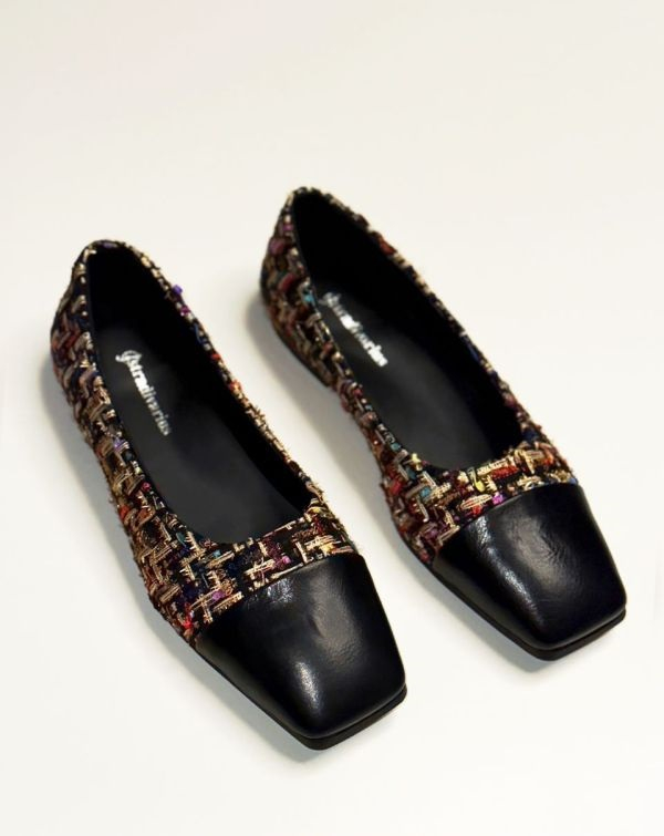 کفش کالج زنانه مدل Stradivarius Flat shoes - FLb42