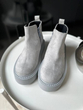 کفش نیم بوت زنانه مدل 00025 -  Flat Ankle Boots
