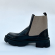 کفش نیم بوت زنانه مدل Stradivarius Flat Ankle Boots - BTB56