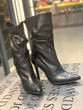 کفش نیم بوت زنانه مدل Heeled Leather Ankle Boots - Simple
