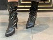 کفش نیم بوت زنانه مدل Heeled Leather Ankle Boots - Simple