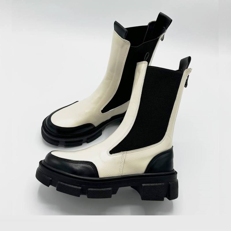 کفش بوت زنانه مدل  Flat Ankle Boots - BTC05