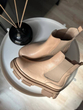 کفش نیم بوت زنانه مدل 00028 - Flat Ankle Boots
