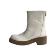 کفش نیم بوت زنانه مدل Stradivarius Flat Ankle Boots  - BTCr96