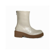 کفش نیم بوت زنانه مدل Stradivarius Flat Ankle Boots  - BTCr96