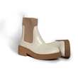 کفش نیم بوت زنانه مدل  Flat Ankle Boots  - BTB95_2