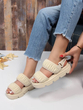 کفش صندل دخترانه مدل sandal - 0013_Creamy