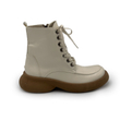 کفش نیم بوت زنانه مدل Stradivarius Flat Ankle Boots  - BTC0115