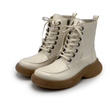 کفش نیم بوت زنانه مدل Stradivarius Flat Ankle Boots  - BTC0115