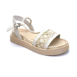 کفش صندل دخترانه مدل sandal - 0015_Creamy