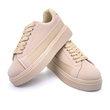 کفش اسپرت دخترانه مدل sneaker - 0027_Creamy