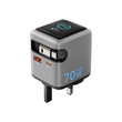 شارژر دیواری 70W پاورولوژی مدل POWEROLOGY HALO CHARGER WITH RETRACTABLE CABLE PWCUQC051