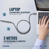 کابل شارژ پاورولوژی مدل POWEROLOGY ARGOS MULTIPURPOSE PCAB37