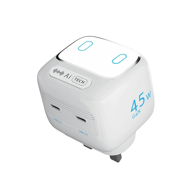 آداپتور 45W پاورولوژی مدل POWEROLOGY LUNIX AICHARGER PWCUQC052