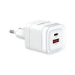 آداپتور پاورولوژی مدل POWEROLOGY LUNEX SERIES DUAL-PORT FAST CHARGING PWFC554E
