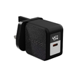 شارژر دیواری 45W پرودو مدل PORODO QUANTUM GAN CHARGER WITH DIGITAL SCREEN