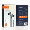 هندزفری سیمی پرودو مدل PORODO SOUNDTEC EARPHONES PD-STWLEP042-BK
