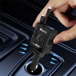 شارژر فندکی پرودو مدل PORODO 4IN1 RETRACTABLE CAR CHARGER PDFWCH029BK