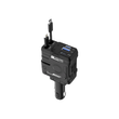 شارژر فندکی پرودو مدل PORODO 4IN1 RETRACTABLE CAR CHARGER PDFWCH029BK