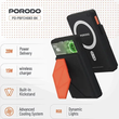 پاوربانک 10000 میلی آمپر و فن خنک کننده پرودو مدل PORODO PD-PBFCH083-BK