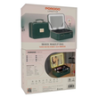 کیف لوازم آرایشی پرودو مدل PORODO LIFESTYLE MAKEUP BAG WITH PORTABLE MIRROR PDLFSTMB12GN