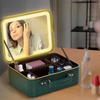 کیف لوازم آرایشی پرودو مدل PORODO LIFESTYLE MAKEUP BAG WITH PORTABLE MIRROR PDLFSTMB12GN