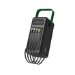 پاوربانک خورشیدی 80000 میلی آمپر گرین لاین مدل GREEN LION SOLAR MAX POWERBANK GNSLRPB80KBK