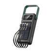 پاوربانک خورشیدی 30000 میلی آمپر گرین لاین مدل GREEN LION SOLAR MAX POWER BANK GNSLRPB30KBK