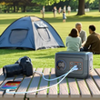 پاور استیشن 150W پرودو مدل PORODO PORTABLE POWER STATION PDD150GYBK