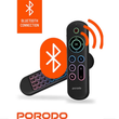 ریموت کنترل و موس و کیبورد وایرلس پرودو مدل PORODO AIR MOUSE KEYBOARD PDARMKBBK