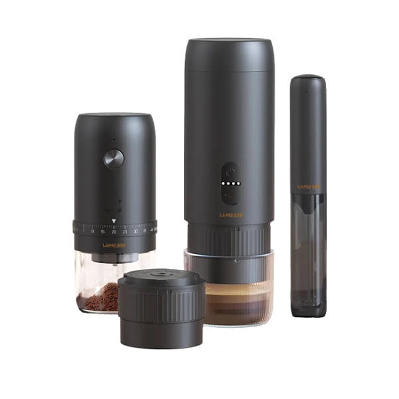 ست اسپرسو ساز لپرسو مدل LEPRESSO BREWLOGY COFFEE KIT LPCFFBCK0023BK