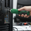 پیچ گوشتی شارژی گرین لاین مدل GREEN LION GSD-54 CORDLESS SCREWDRIVE SET GNGSD54CSGN