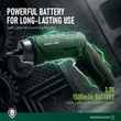 پیچ گوشتی شارژی گرین لاین مدل GREEN LION GSD-54 CORDLESS SCREWDRIVE SET GNGSD54CSGN