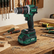 دریل چکشی شارژی گرین لاین مدل GREEN LION GD-16 PRO DRIVE CORDLESS HAMMER DRILL GNGD16D21VGN