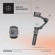 گیمبال سه محوره پرودو مدل PORODO 3-AXIS GIMBAL STABILIZER PDLFST127BK