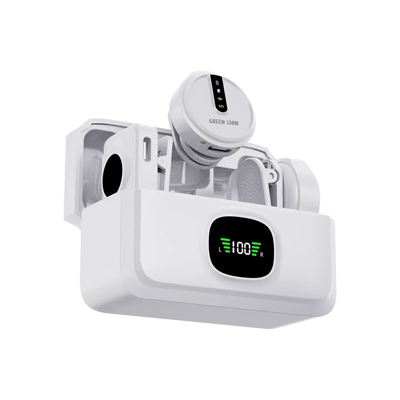 میکروفون یقه ای گرین لاین مدل GREEN LION GLM-WIRELESS MIC LITE GNGLMWIMICBK