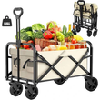 چرخ دستی مدل COLLAPSIBLE FOLDING OUTDOOR UTILITY WAGON