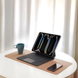 کیبورد آیپد 11PRO لِولو مدل LEVELO AEROBOARD SAFFIANO LEATHER WIRELESS KEYBOARD LVLABKP11BK