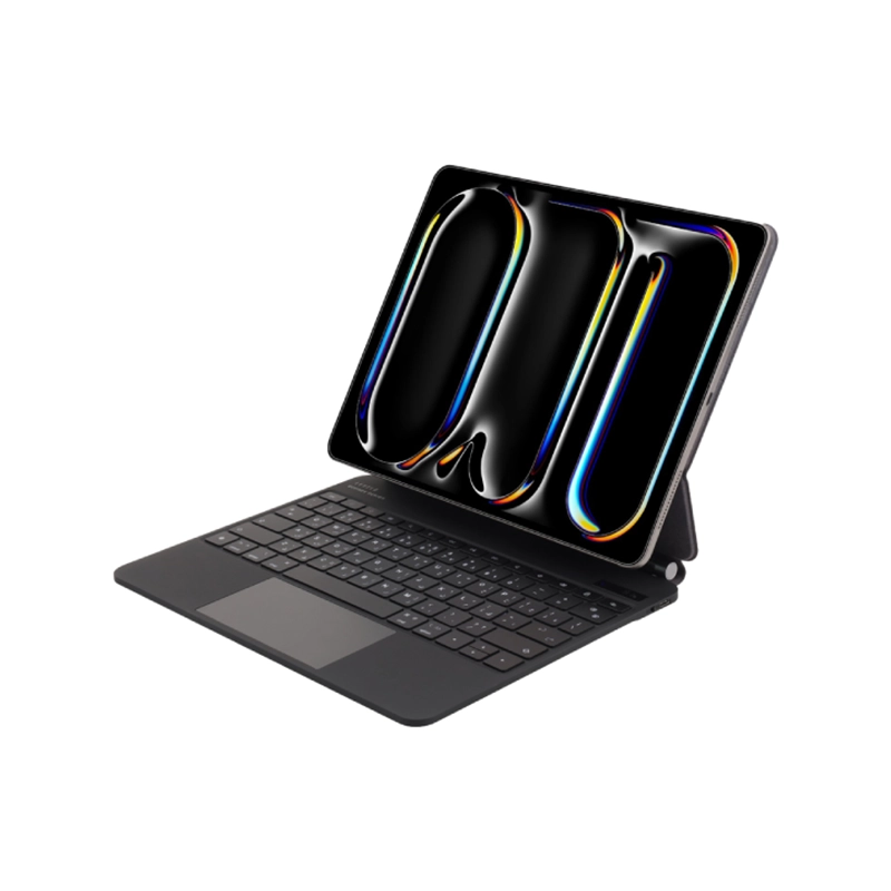 کیبورد آیپد 11PRO لِولو مدل LEVELO AEROBOARD SAFFIANO LEATHER WIRELESS KEYBOARD LVLABKP11BK